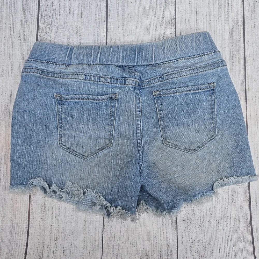 YMI Light Blue Denim Shorts with Drawstring